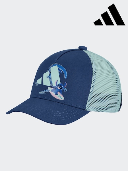 adidas Blue Little Kids Disney Lilo and Stitch 100% Cotton Hat (AG8336) | R$ 130