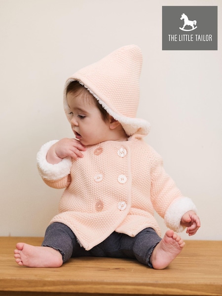 The Little Tailor Baby Pink Pixie Pram Coat (AG8369) | €52