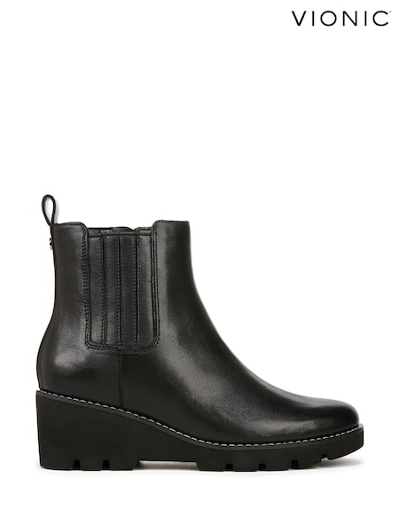Vionic Wide Fit Aria Leather Ankle Boots (AG8548) | 1,117 LEI