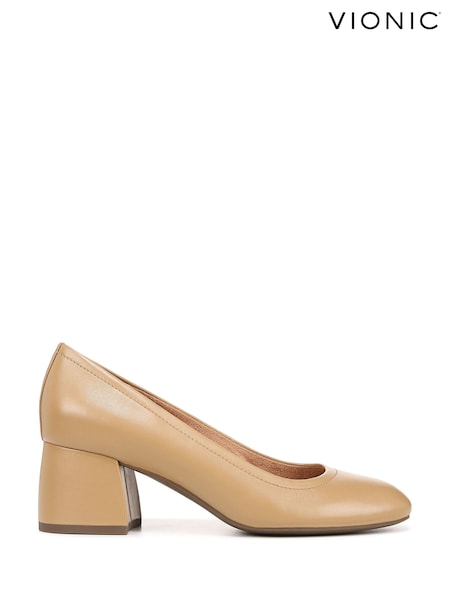 Vionic Carmel Regular Fit Block Heel Court Shoes (AG8561) | €119