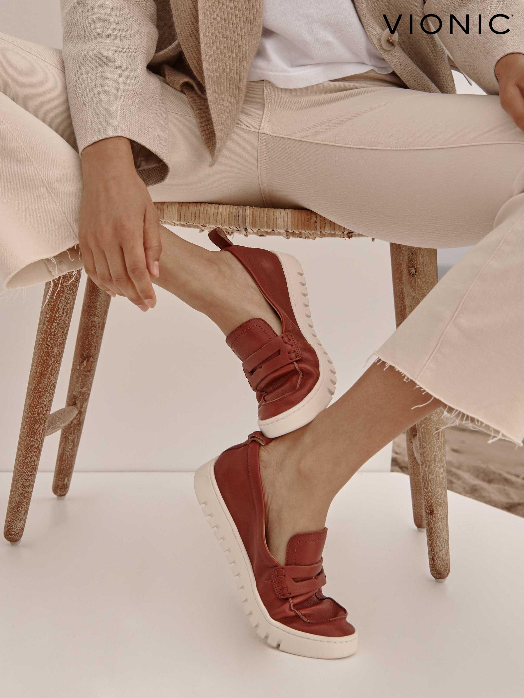 Vionic red flats on sale