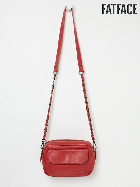 Vermelho - FatFace Camera Bag (AG8747) | R$ 740