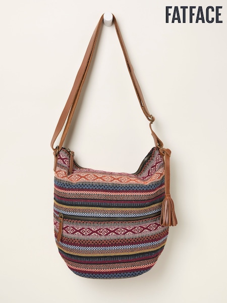 FatFace Evalie Multi Woven Crossbody Bag (AG8752) | €55