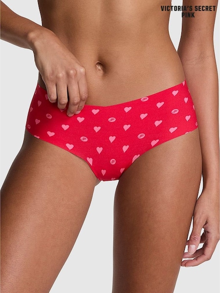 Victoria's Secret PINK Vermillion Red Heart Cheeky Knickers (AG8782) | €10.50