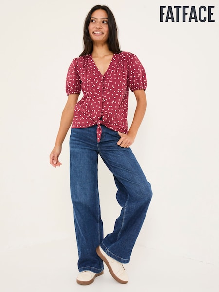 Burgunderrot - FatFace Savannah Blouse (AG8983) | 70 €