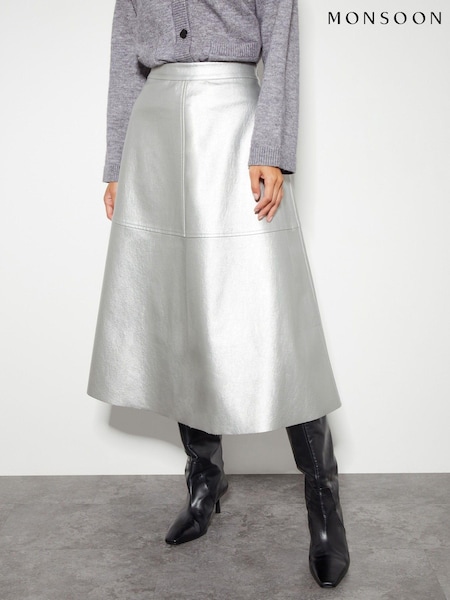 Monsoon Pippa Faux Leather Skirt (AG9006) | €40