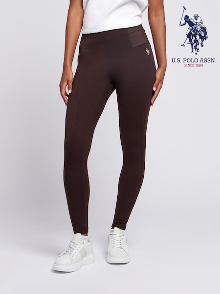 U.S. Polo Assn. Womens Elastic Waistband Leggings (AG9016) | ‏95 ر.س.‏