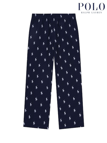 Polo Ralph Lauren Navy 100% Cotton Pyjama Trousers (AG9063) | AED183 - AED224