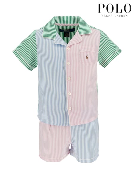 Polo Ralph Lauren Multi 100% Cotton Pyjamas Set (AG9069) | ₪352 - ₪402
