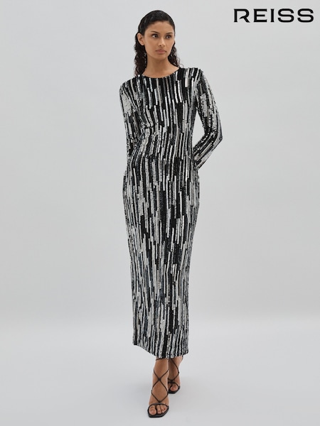 ILTA Sequinned and Beaded Halter-Neck Dress (AG9071) | €1,590