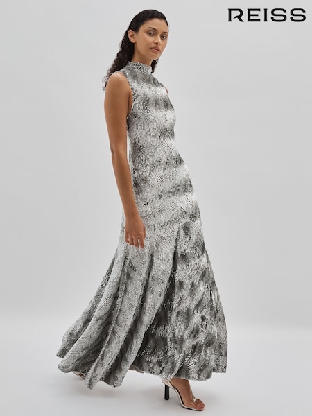 ILTA Keyhole-Back Sequinned Maxi Dress (AG9074) | €1,789