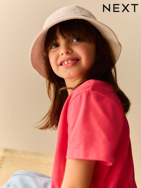 Cream 100% Cotton Bucket Hat (3mths-16yrs) (AG9116) | €9 - €15