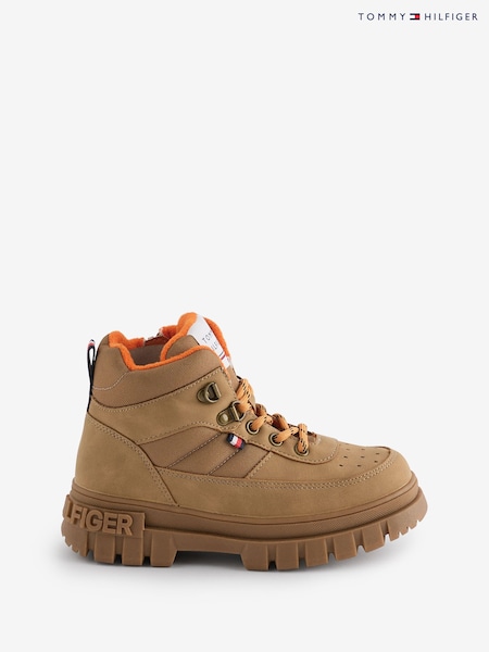 Tommy Hilfiger Cream Lace-Up Boots (AG9227) | €95 - €101