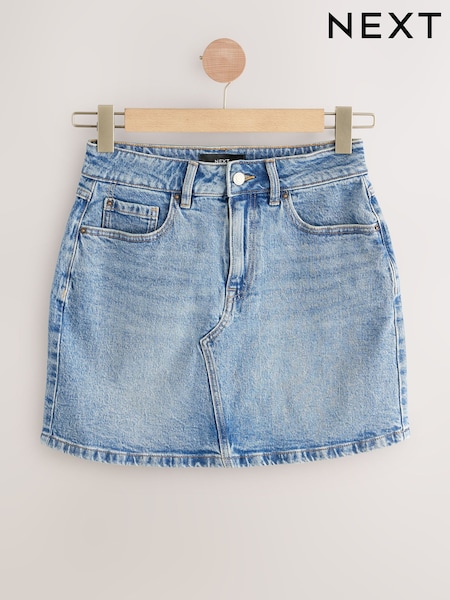 Mid Blue Denim Mini Skirt (AG9239) | €36