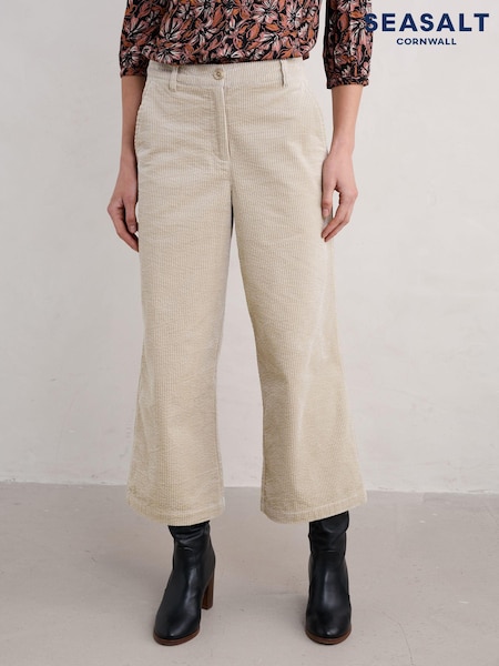 Seasalt Cornwall Natural Tall Asphodel Trousers (AG9372) | €102