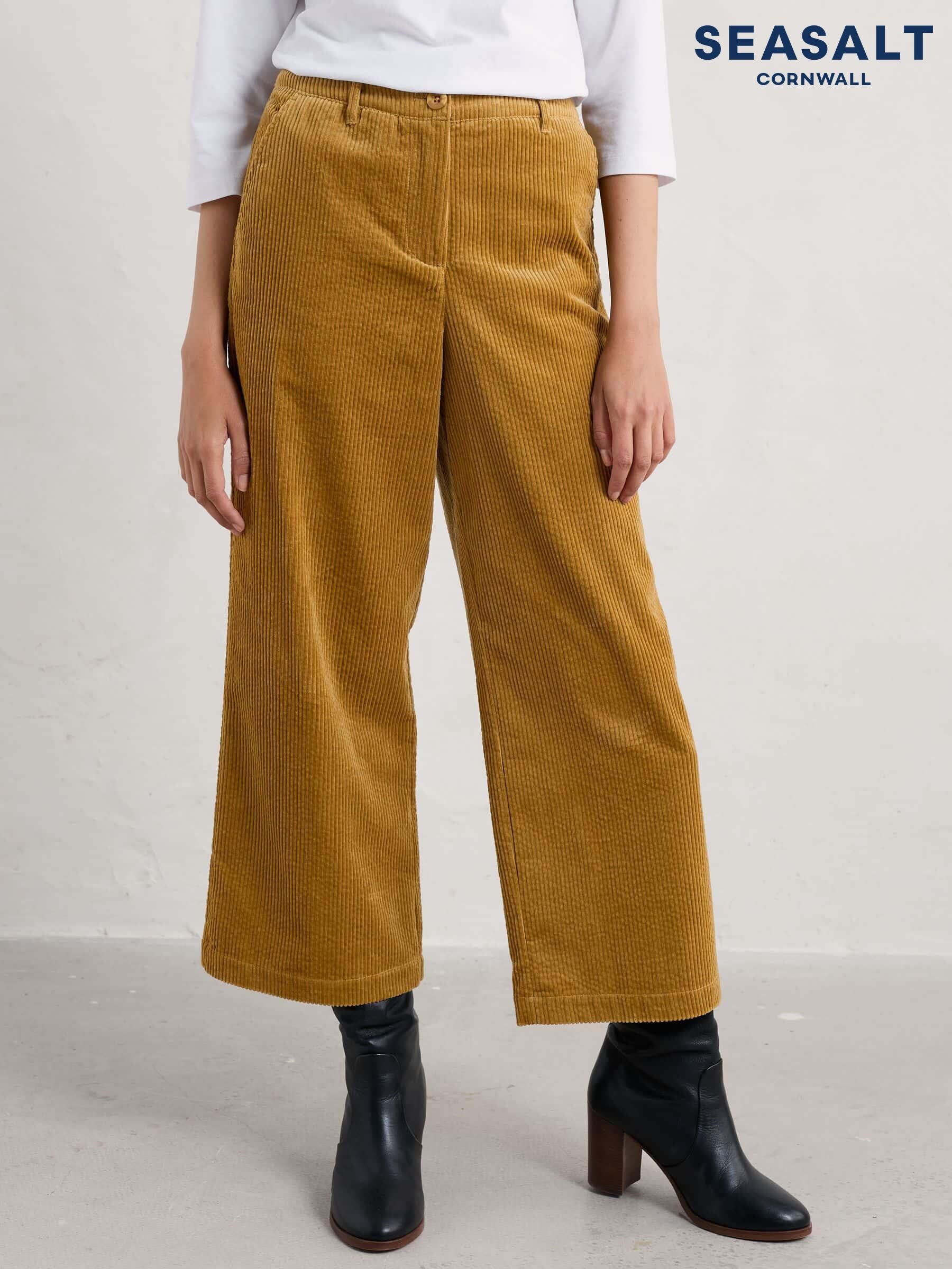 Women s Curve Yellow Trousers Next Oman