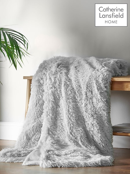 Catherine Lansfield So Soft Cuddly Deep Pile Faux Fur Throw (AG9610) | 150 zł