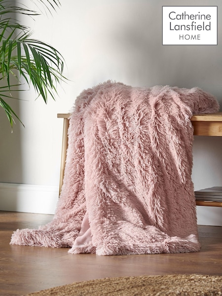 Catherine Lansfield So Soft Cuddly Deep Pile Faux Fur Throw (AG9618) | 150 zł