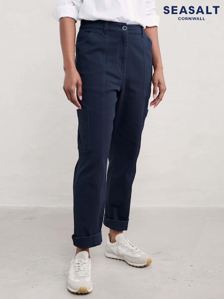 Seasalt Cornwall Blue Tintagel Trousers (AG9627) | €53