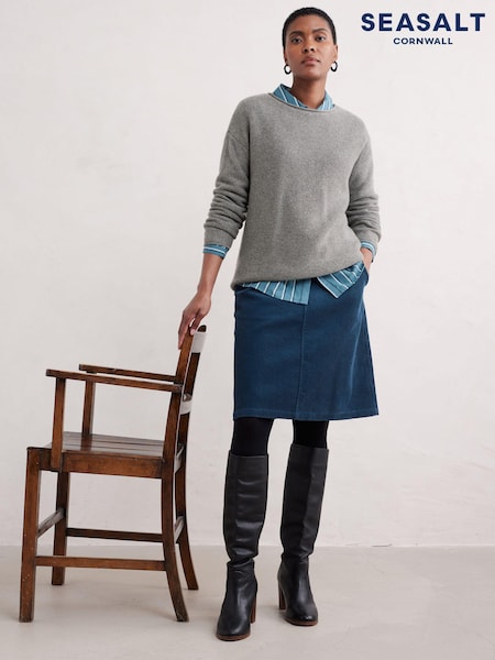 Albastru - Seasalt Cornwall Dovetail Fuste (AG9646) | 417 LEI