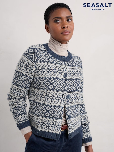 Seasalt Cornwall Dawson Pick Cardigan Fairisle (AG9673) | € 94