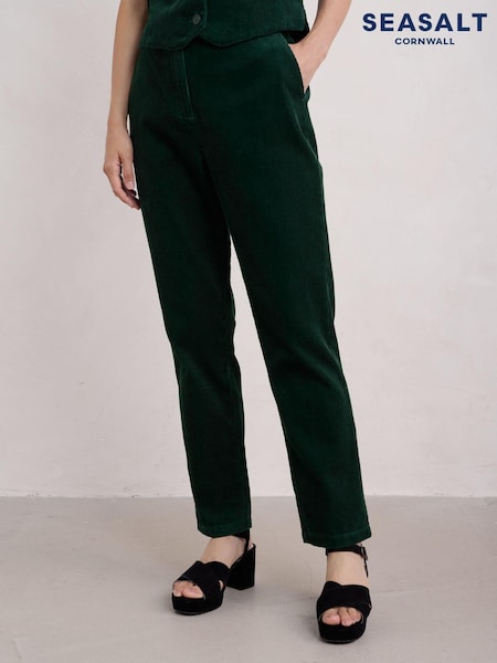 Verde - Pantaloni Seasalt Cornwall 100% Cotton Heald (AG9684) | 345 LEI