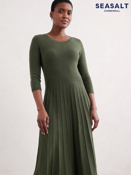 Seasalt Cornwall Green Folk Song Dress (AG9697) | €57