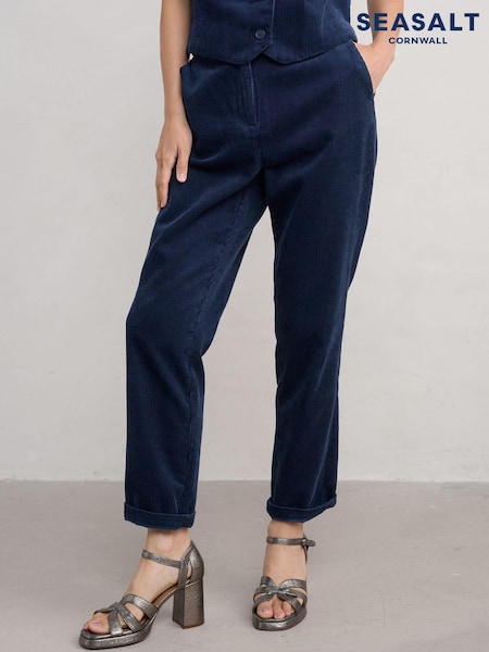 Albastru - Pantaloni Seasalt Cornwall 100% Cotton Heald (AG9706) | 506 LEI
