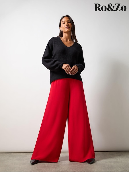 Ro&Zo V-neck Jumper (AG9753) | 411 LEI