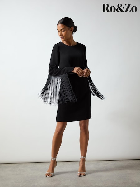 Ro&Zo Carolina Mini Fringe Dress (AG9770) | €105