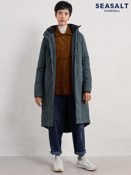 Seasalt Cornwall Grey Janelle Coat (AG9882) | ₪855