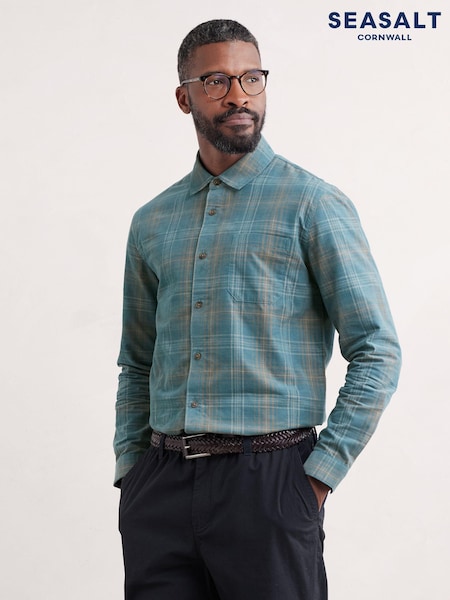 Seasalt Cornwall Mens Shoreman Shirt (AG9925) | 406 LEI