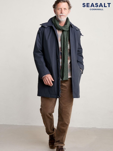 Seasalt Cornwall Mens Stone Wave Coat (AG9928) | 813 LEI