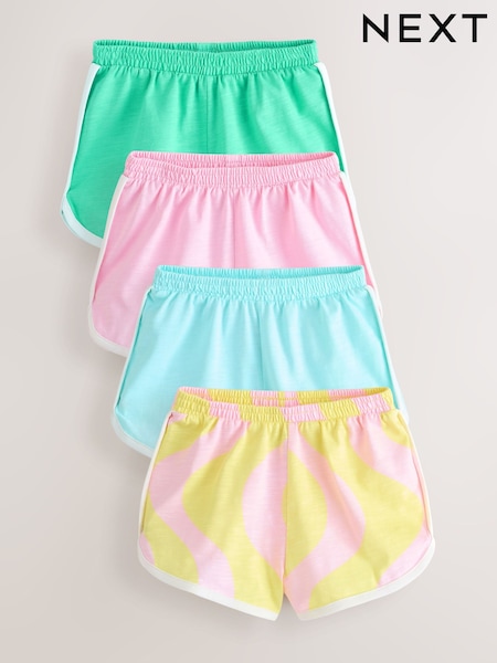 Rosa - 100% Cotton Runner Shorts 4 Pack (3mths-7yrs) (AG9948) | 22 € - 28 €