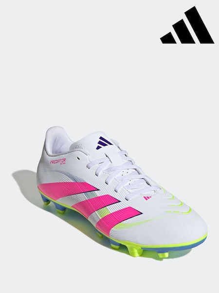 adidas Grey/Pink Adult Predator Club Firm/Multi Ground Boots (AG9997) | R$ 495