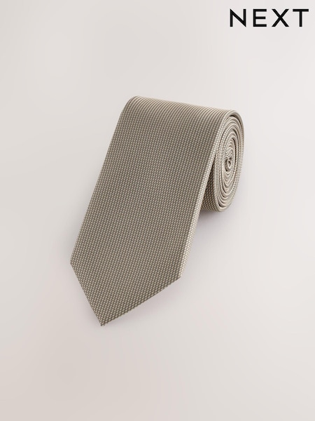 Neutral Brun - Smal - Textured Tie (AH1137) | kr160
