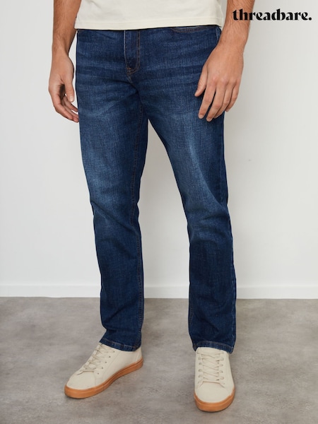 Threadbare Light Blue Straight Fit Premium Jeans With Stretch (AH1172) | 1,682 UAH