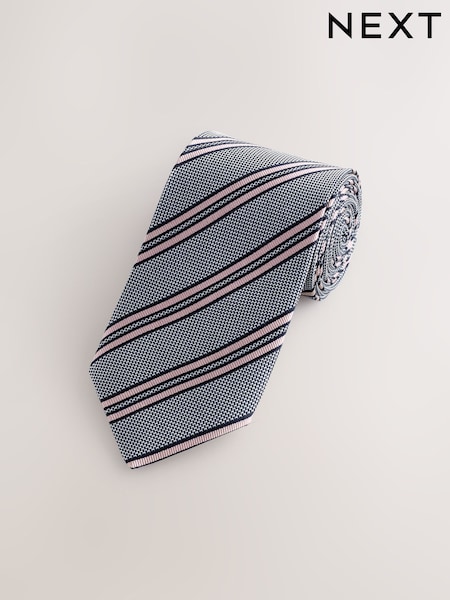 Neutral Silk Design Tie (AH1200) | €23