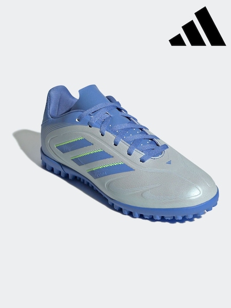 adidas Grey/Blue Kids Copa Pure 3 Club Turf Boots (AH1251) | R$ 345