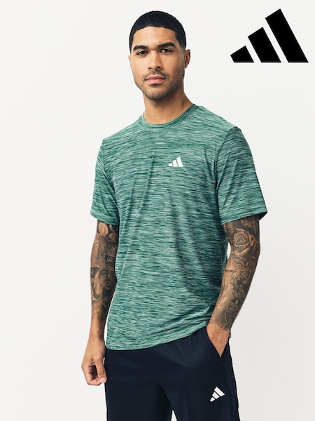 adidas Green Train Essentials Stretch Training T-Shirt (AH1399) | R$ 225