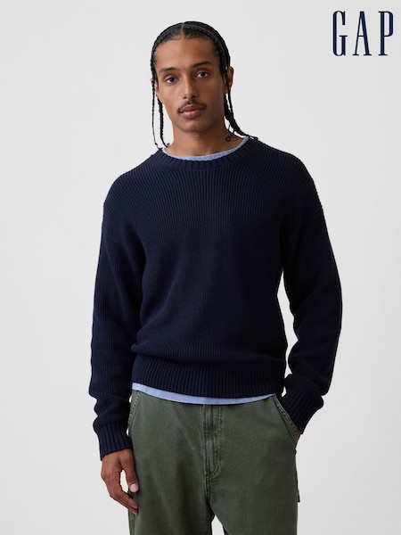 marine - Regular Gap Relaxed Shaker Jumper