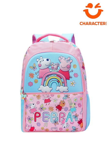 Blue - Character Peppa Pig Backpack Peppa And Suzy Sheep