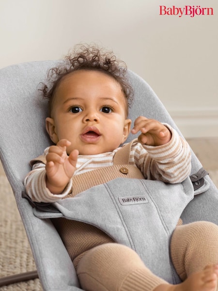 BabyBjörn Light Grey Baby Bouncer Bliss 3D Jersey (AH3055) | €252