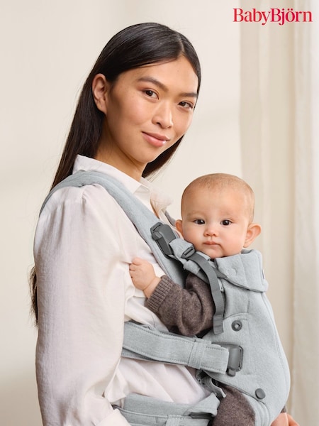 BabyBjörn Light Grey Baby Carrier Harmony Woven Mélangé (AH3061) | €285