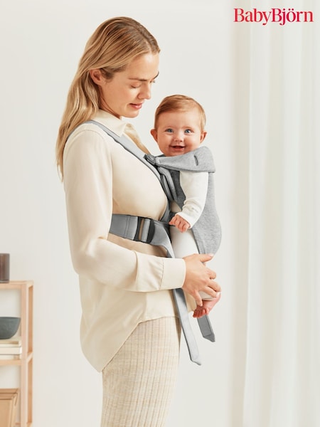 BabyBjörn Light Grey Baby Carrier Mini Woven (AH3065) | €143