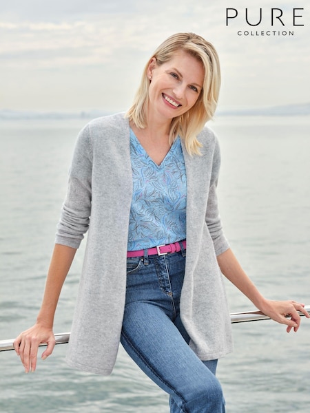 Pure Collection Gassato Swing Edge to Edge Long Sleeve Cardigan (AH3411) | €198