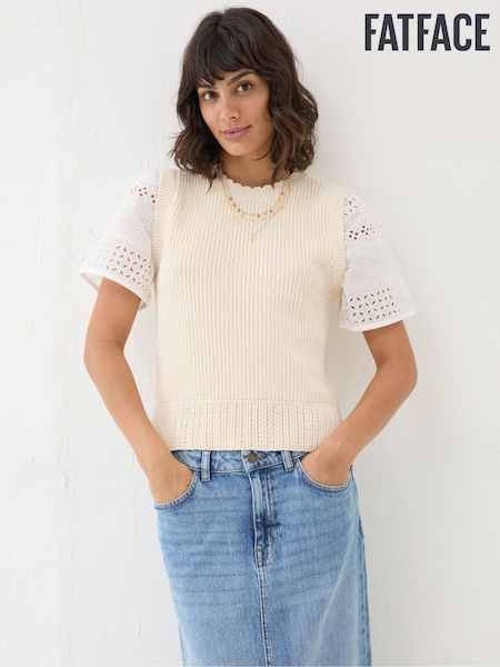 FatFace Ivory Lia 2 in 1 Tank (AH3412) | $132