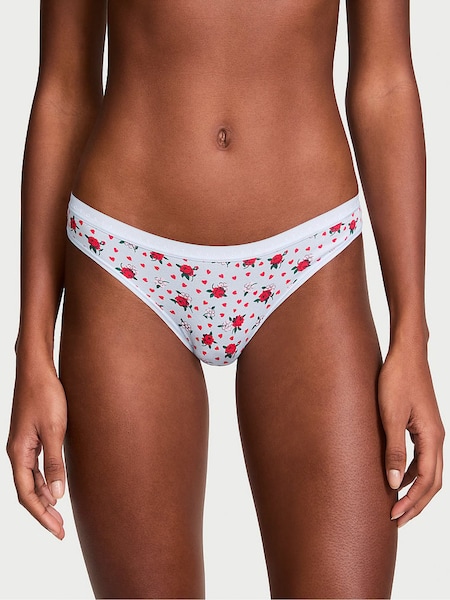 Victoria's Secret Blue Floral Heart Bikini Knickers (AH3415) | €10.50