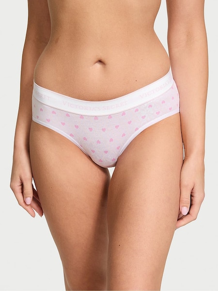 Victoria's Secret White Hearts Hipster Knickers (AH3418) | €10.50