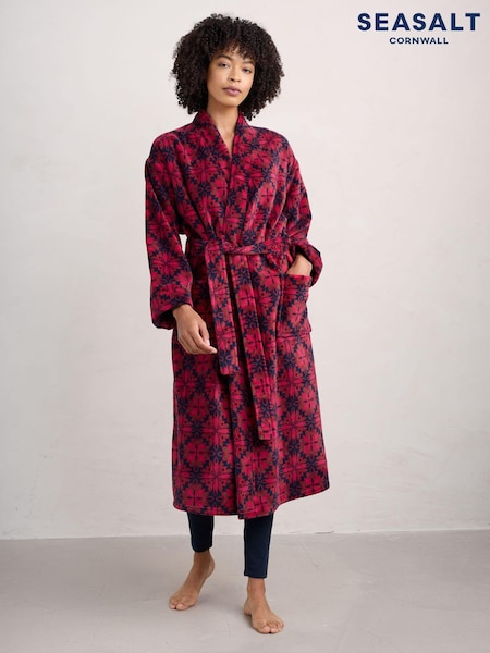 Seasalt Cornwall Red Hushing Gown (AH3666) | AED174
